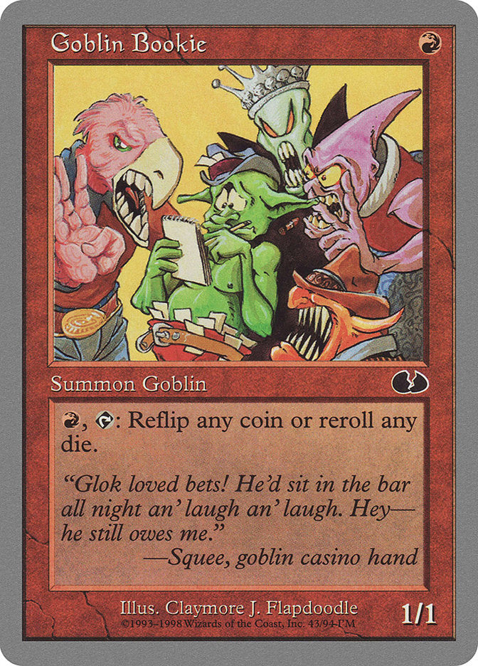 Goblin Bookie [Unglued] | Pegasus Games WI