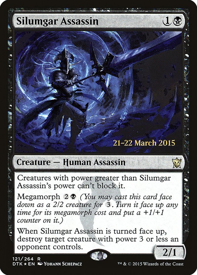 Silumgar Assassin [Dragons of Tarkir Prerelease Promos] | Pegasus Games WI