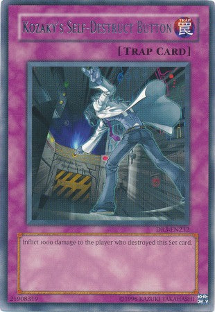Kozaky's Self-Destruct Button [DR3-EN232] Rare | Pegasus Games WI