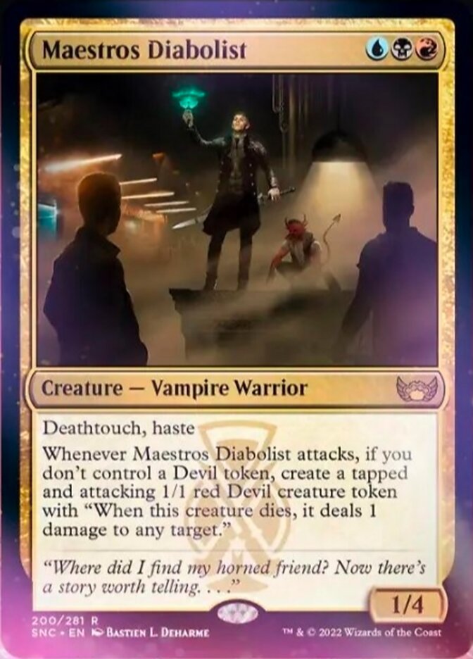 Maestros Diabolist [Streets of New Capenna] | Pegasus Games WI