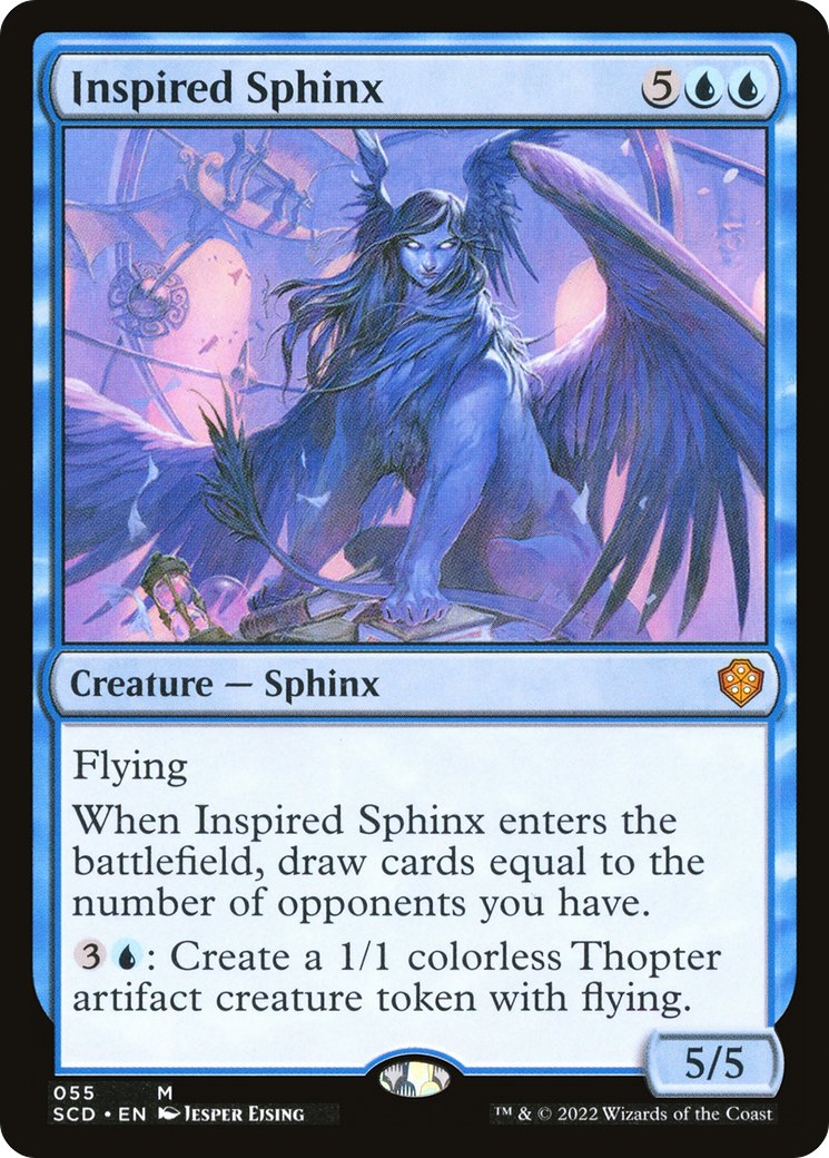 Inspired Sphinx [Starter Commander Decks] | Pegasus Games WI