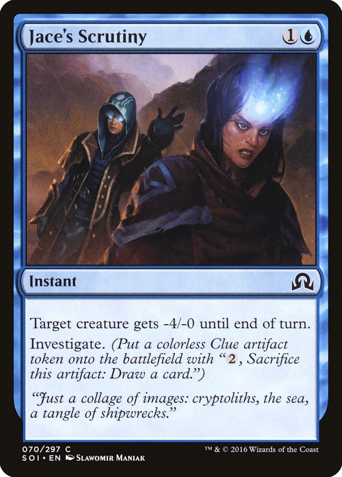 Jace's Scrutiny [Shadows over Innistrad] | Pegasus Games WI