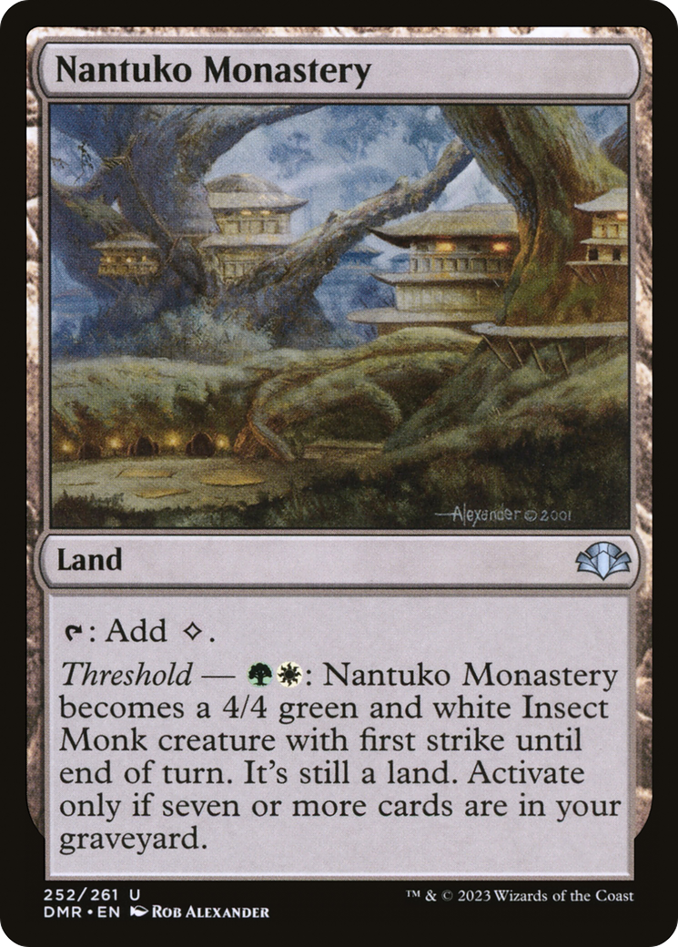 Nantuko Monastery [Dominaria Remastered] | Pegasus Games WI