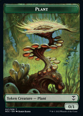 Plant // Treasure (015) Double-Sided Token [Streets of New Capenna Commander Tokens] | Pegasus Games WI