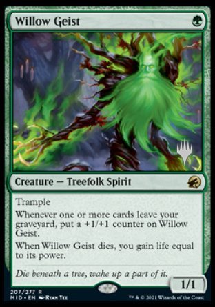 Willow Geist (Promo Pack) [Innistrad: Midnight Hunt Promos] | Pegasus Games WI