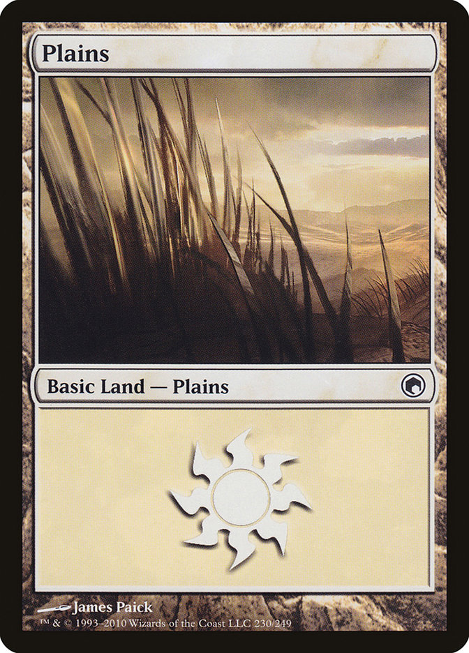 Plains (230) [Scars of Mirrodin] | Pegasus Games WI