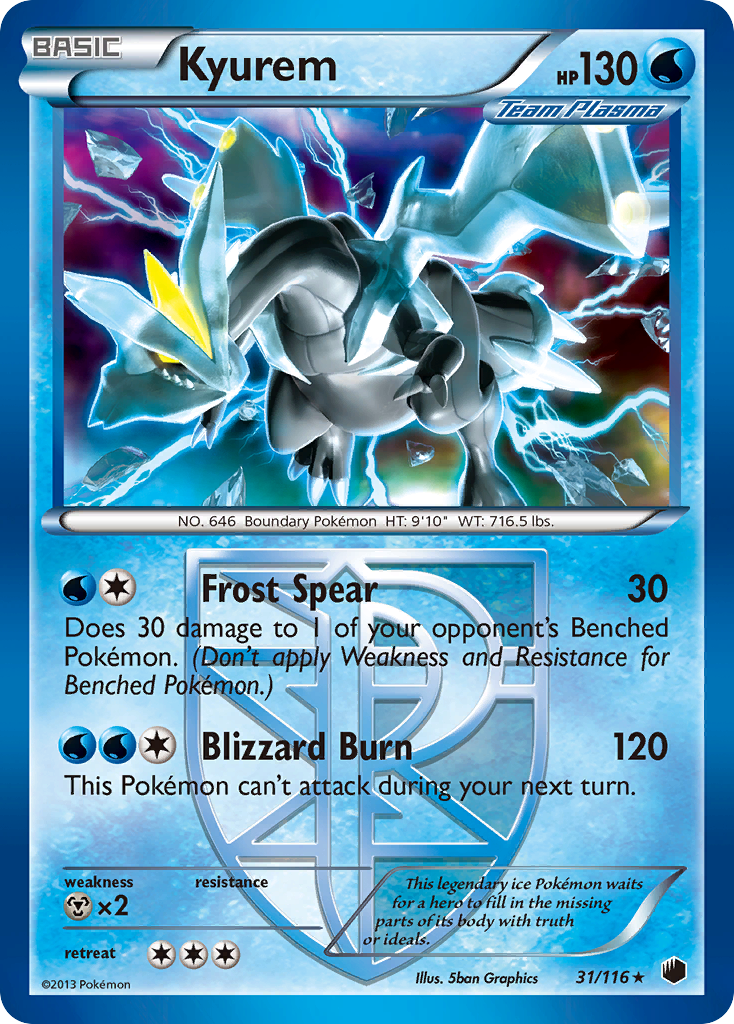 Kyurem (31/116) [Black & White: Plasma Freeze] | Pegasus Games WI