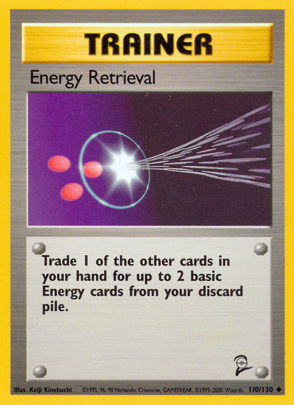 Energy Retrieval (110/130) [Base Set 2] | Pegasus Games WI