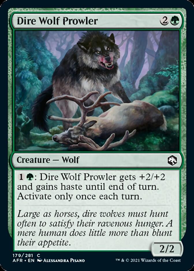 Dire Wolf Prowler [Dungeons & Dragons: Adventures in the Forgotten Realms] | Pegasus Games WI