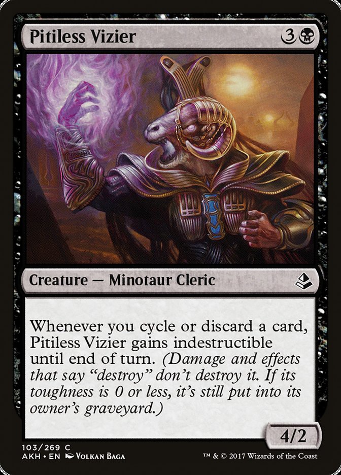 Pitiless Vizier [Amonkhet] | Pegasus Games WI