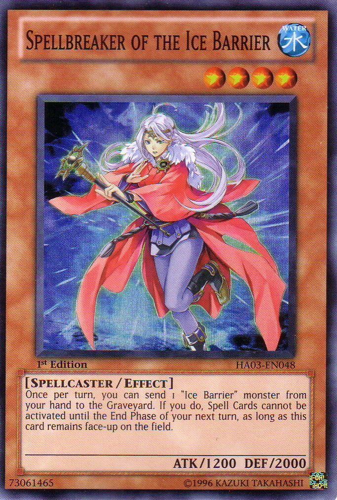 Spellbreaker of the Ice Barrier [HA03-EN048] Super Rare | Pegasus Games WI