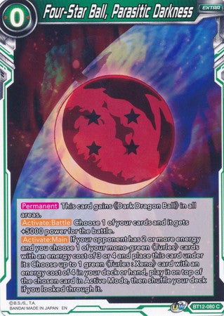 Four-Star Ball, Parasitic Darkness [BT12-080] | Pegasus Games WI