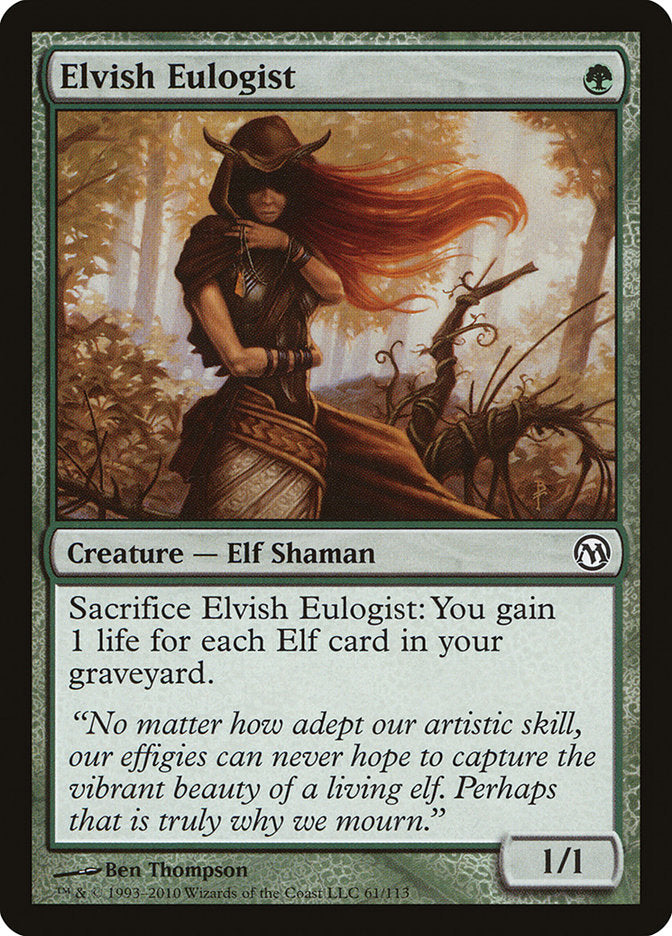 Elvish Eulogist [Duels of the Planeswalkers] | Pegasus Games WI