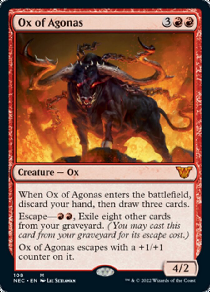 Ox of Agonas [Kamigawa: Neon Dynasty Commander] | Pegasus Games WI