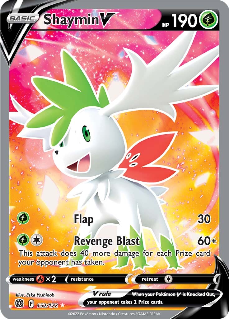 Shaymin V (152/172) [Sword & Shield: Brilliant Stars] | Pegasus Games WI