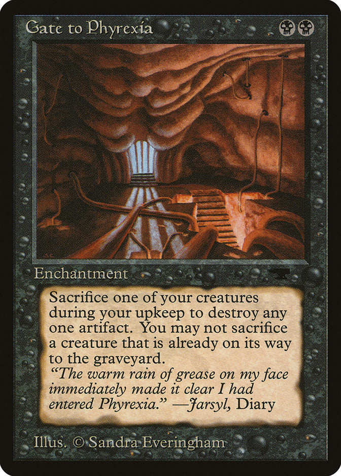 Gate to Phyrexia [Antiquities] | Pegasus Games WI