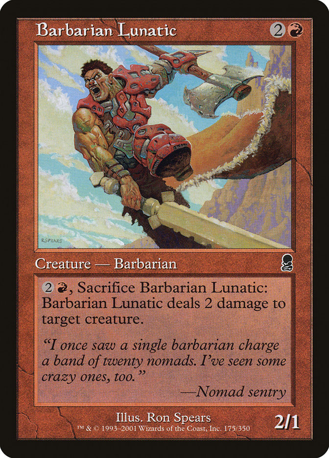 Barbarian Lunatic [Odyssey] | Pegasus Games WI