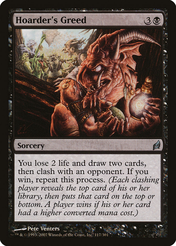 Hoarder's Greed [Lorwyn] | Pegasus Games WI