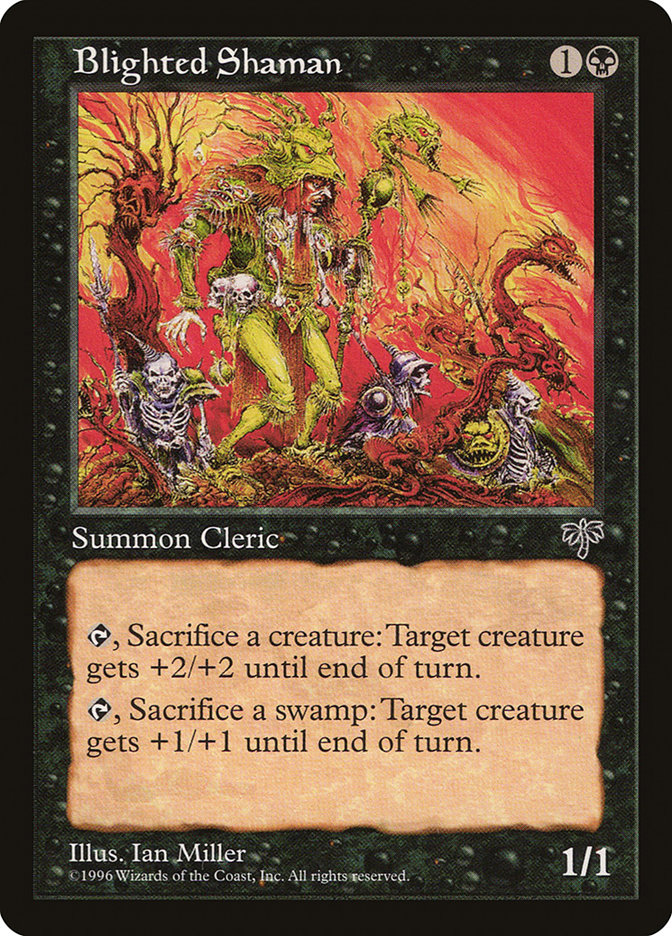 Blighted Shaman [Mirage] | Pegasus Games WI