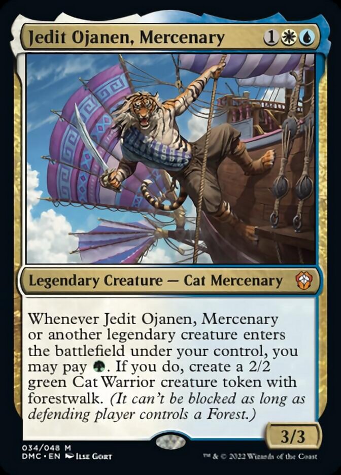 Jedit Ojanen, Mercenary [Dominaria United Commander] | Pegasus Games WI