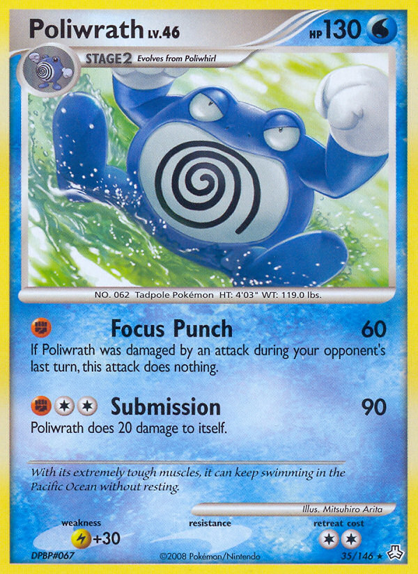 Poliwrath (35/146) [Diamond & Pearl: Legends Awakened] | Pegasus Games WI