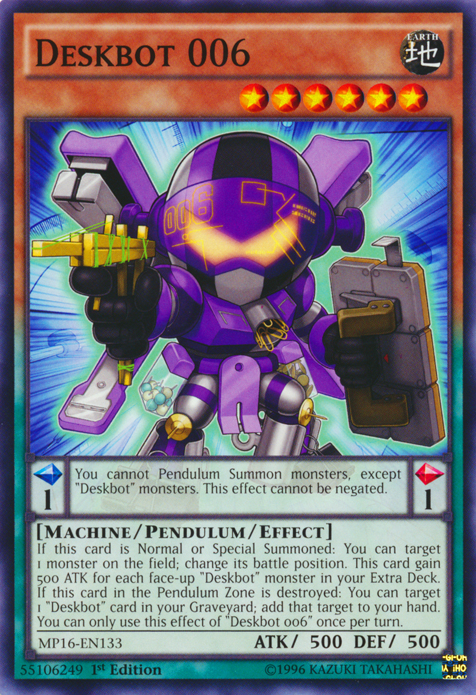 Deskbot 006 [MP16-EN133] Common | Pegasus Games WI