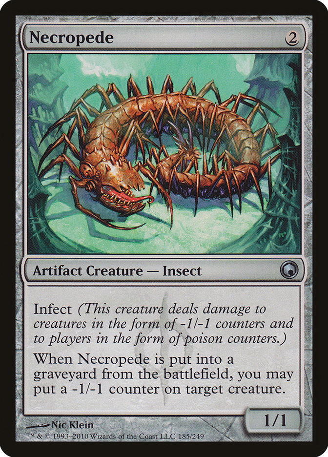 Necropede [Scars of Mirrodin] | Pegasus Games WI