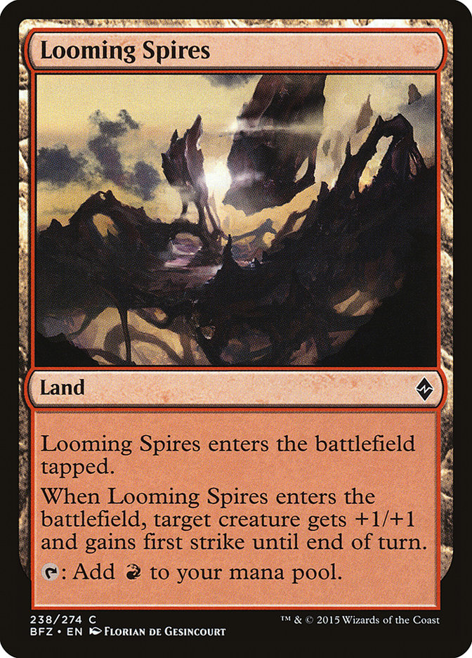 Looming Spires [Battle for Zendikar] | Pegasus Games WI