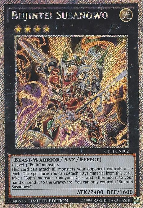 Bujintei Susanowo [CT11-EN002] Secret Rare | Pegasus Games WI