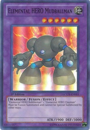 Elemental HERO Mudballman [LCGX-EN053] Super Rare | Pegasus Games WI