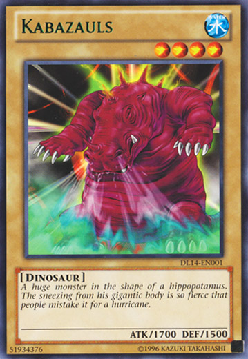 Kabazauls (Green) [DL14-EN001] Rare | Pegasus Games WI