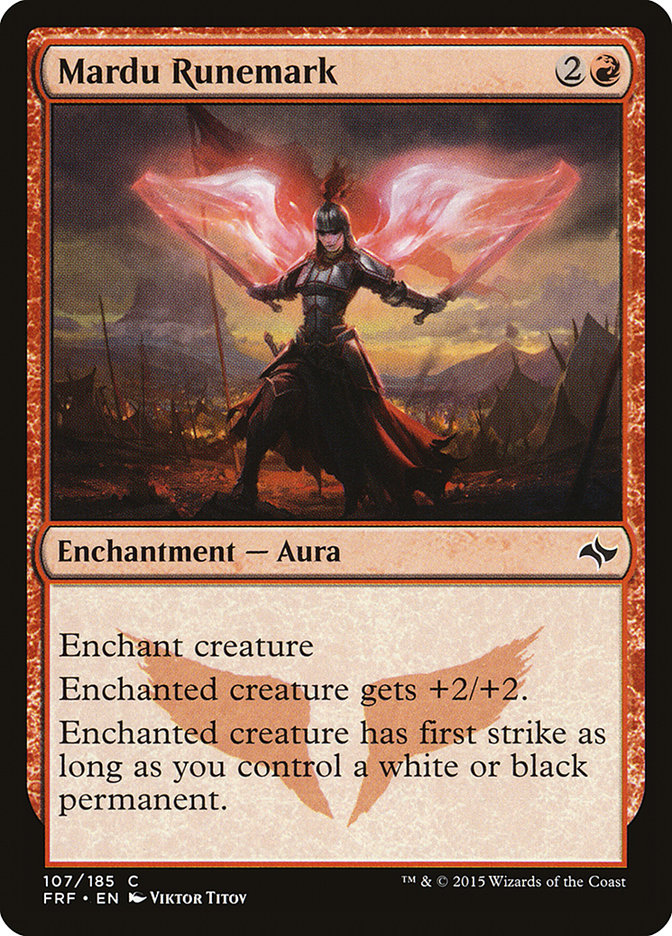 Mardu Runemark [Fate Reforged] | Pegasus Games WI