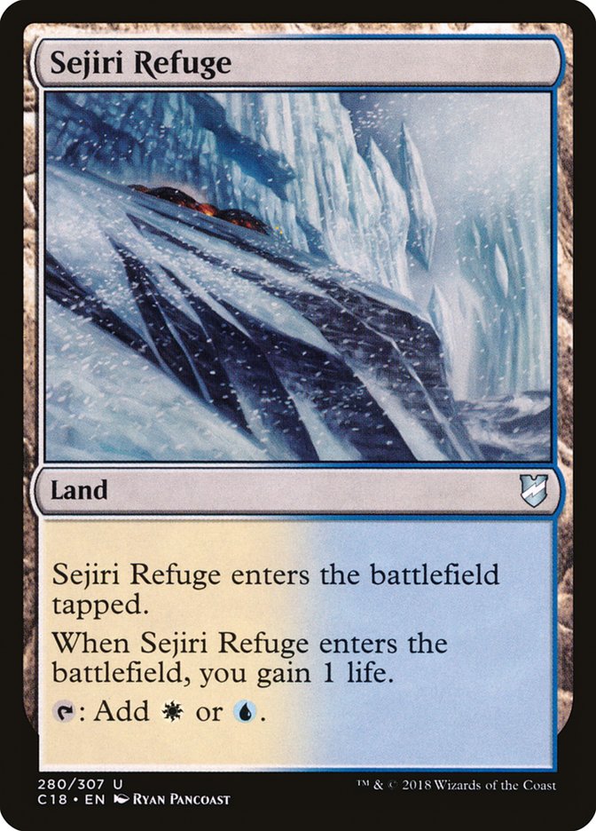 Sejiri Refuge [Commander 2018] | Pegasus Games WI