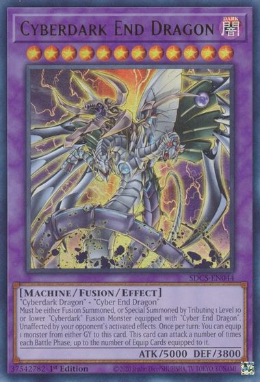 Cyberdark End Dragon [SDCS-EN044] Ultra Rare | Pegasus Games WI