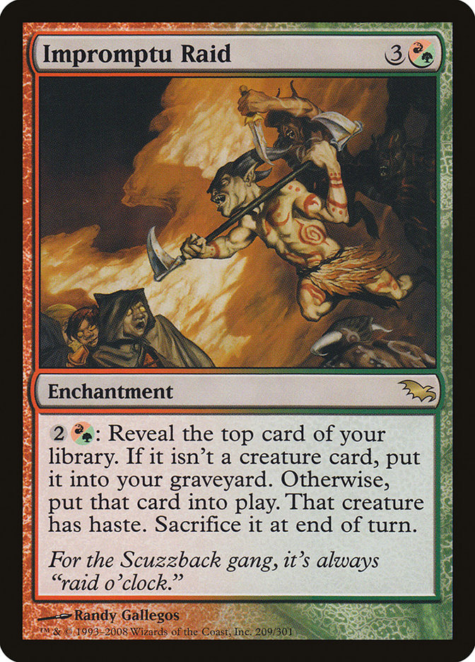 Impromptu Raid [Shadowmoor] | Pegasus Games WI