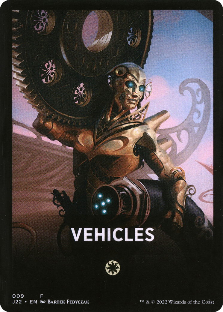 Vehicles Theme Card [Jumpstart 2022 Front Cards] | Pegasus Games WI