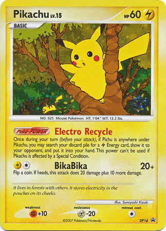 Pikachu (DP16) [Countdown Calendar Promos] | Pegasus Games WI