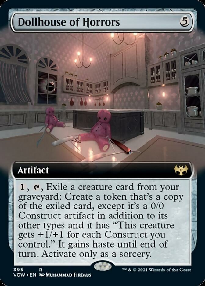 Dollhouse of Horrors (Extended Art) [Innistrad: Crimson Vow] | Pegasus Games WI