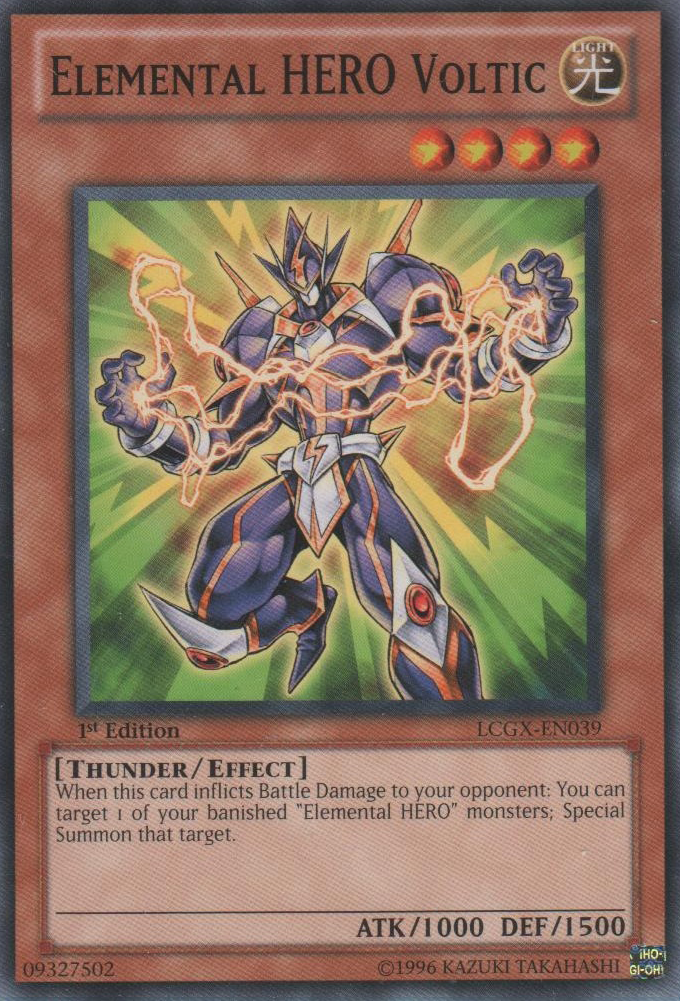 Elemental HERO Voltic [LCGX-EN039] Common | Pegasus Games WI