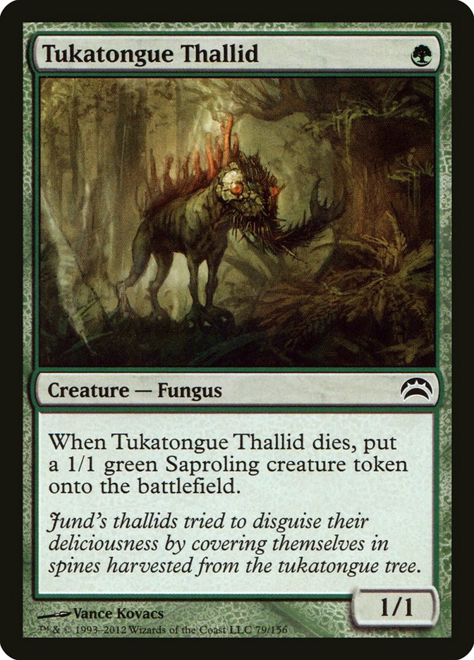 Tukatongue Thallid [Planechase 2012] | Pegasus Games WI