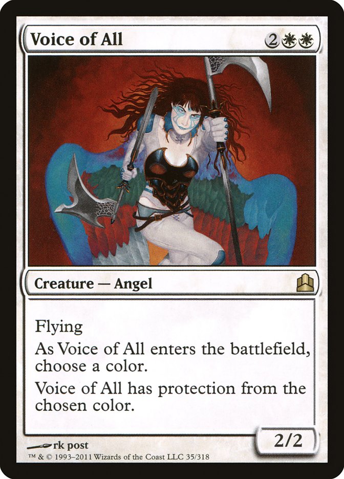 Voice of All [Commander 2011] | Pegasus Games WI