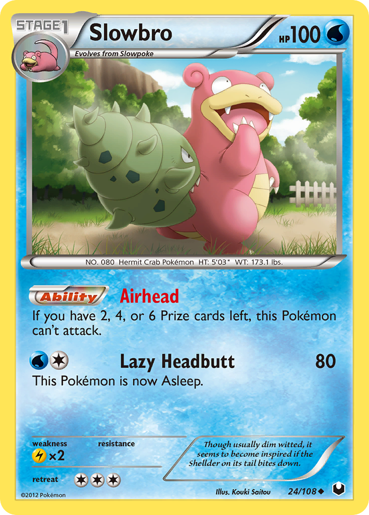 Slowbro (24/108) [Black & White: Dark Explorers] | Pegasus Games WI