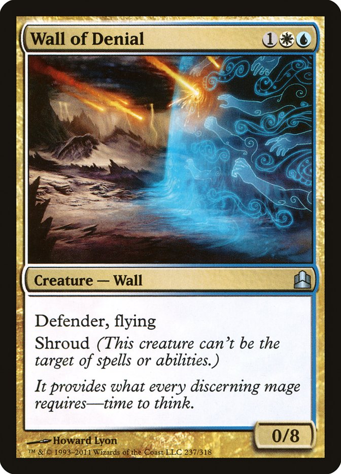 Wall of Denial [Commander 2011] | Pegasus Games WI