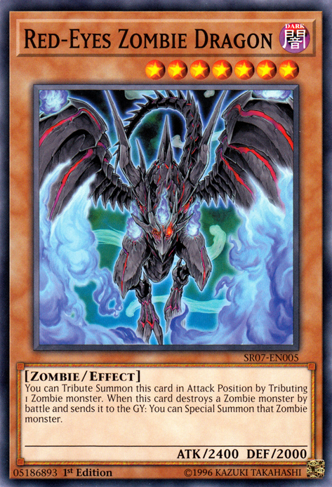 Red-Eyes Zombie Dragon [SR07-EN005] Common | Pegasus Games WI