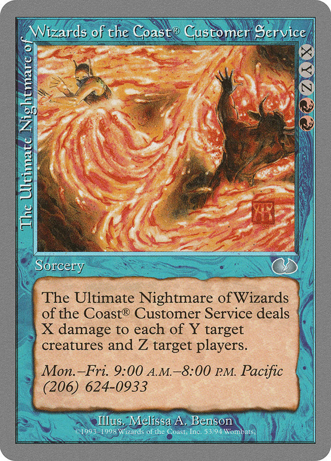 The Ultimate Nightmare of Wizards of the Coast® Customer Service [Unglued] | Pegasus Games WI