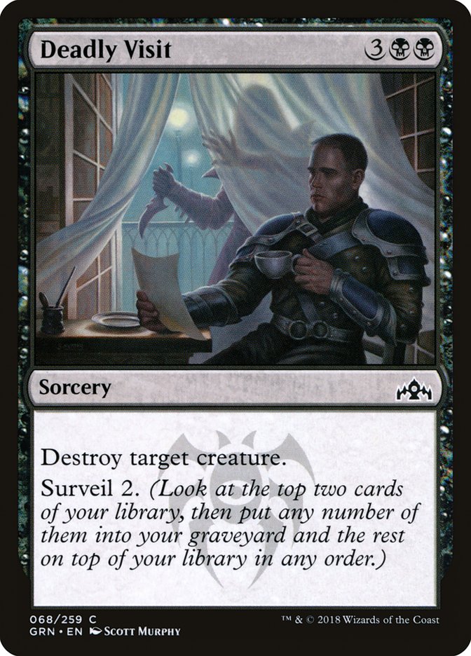 Deadly Visit [Guilds of Ravnica] | Pegasus Games WI