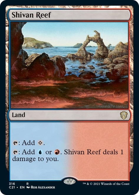 Shivan Reef [Commander 2021] | Pegasus Games WI