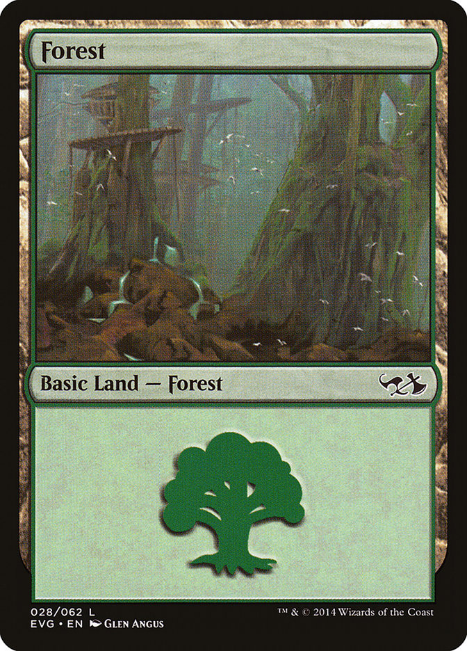 Forest (28) (Elves vs. Goblins) [Duel Decks Anthology] | Pegasus Games WI