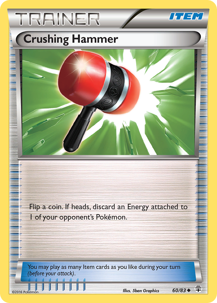 Crushing Hammer (60/83) [XY: Generations] | Pegasus Games WI