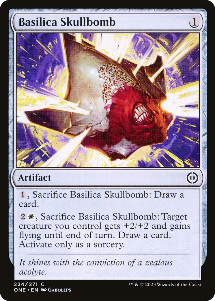 Basilica Skullbomb [Phyrexia: All Will Be One] | Pegasus Games WI
